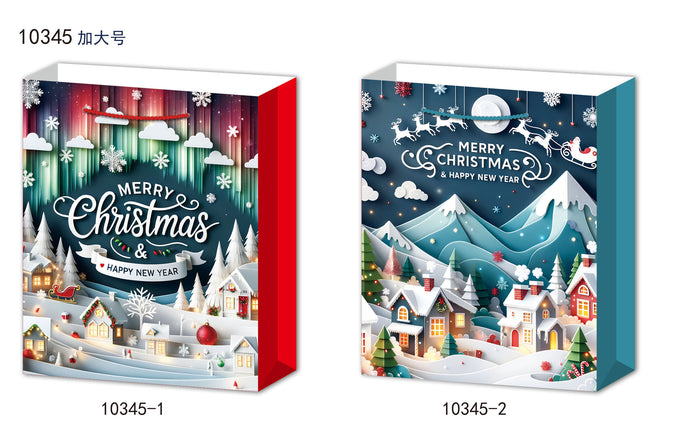 Giant Size Christmas Giftbag. Size: 40 x 55x 15 cm