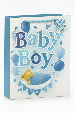 Gift Bags Size Large - 26x32x10 cm Baby Boy-Girl Theme