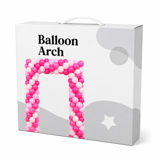 Pastel Pink Blue Balloon Arch Kit