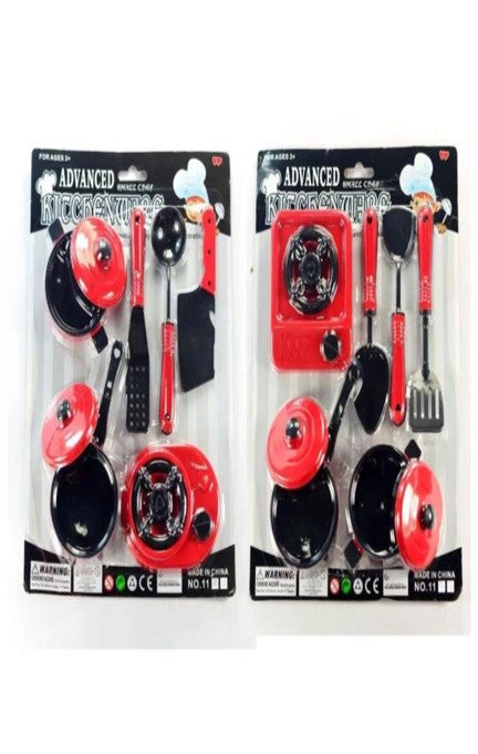 Kids Pretend Play Kitchen Cooking Set