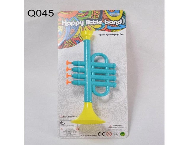 Kids Plastic Toy Trumpet Horn Instrument