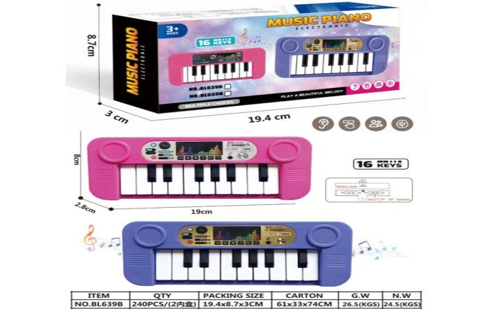 Kids Electronic Musical Keyboard Piano Toy