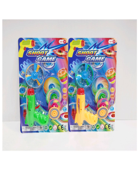 UFO Gyro Launcher Toy Set for Kids