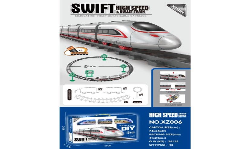 Electric Toy Train Set for Kids