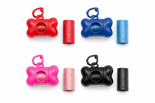 Pet Bag Holder & Storage Bag - Mix Color