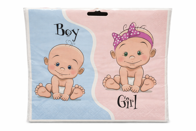 Mylar Boy or Girl Balloon Surprise