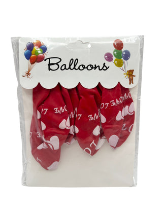 Balloons with Love Print: 3 Different Designs