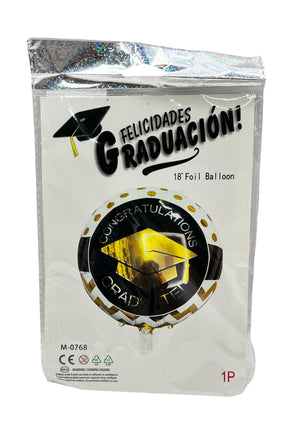 Graduation Balloons - Multiple Colors and Designs