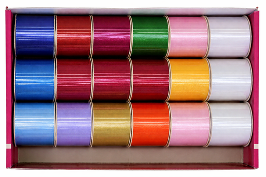 Elegant Touch Ribbons Collection - 3 yards, 0.5 cm. Asst colors