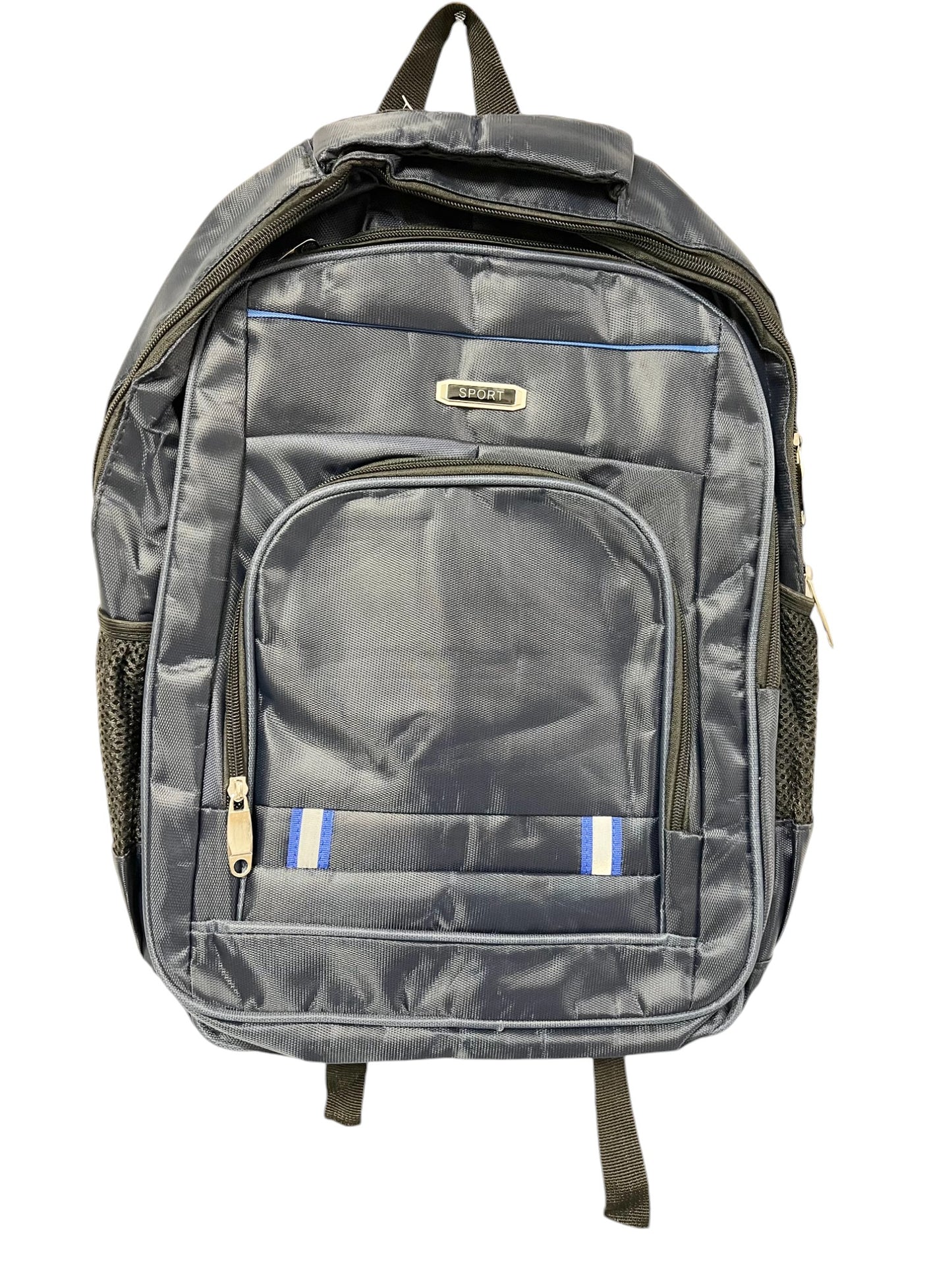 Backpack – Black with Red Accents