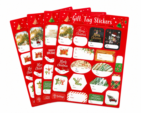 Christmas Gift Tag Stickers