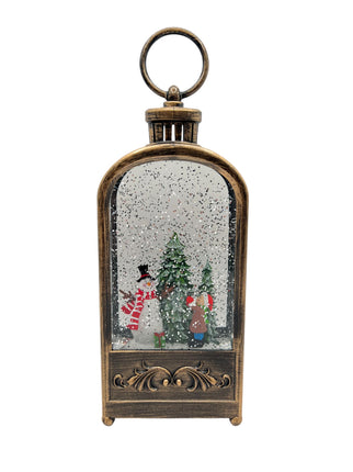 Christmas Decoration Lantern Light – Mix Design, 23 cm