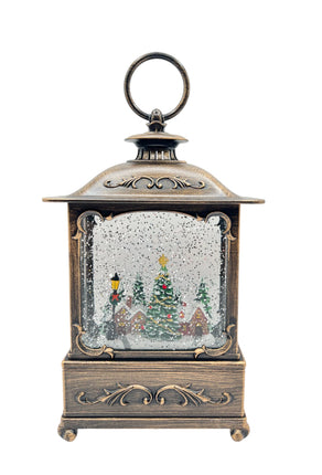 Christmas Decoration Lantern Light – Mix of 4 Designs, 22 cm