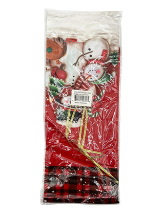 Christmas Cloth Bottle Bag