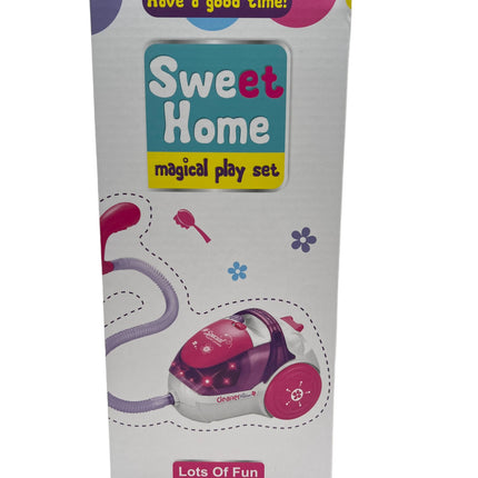 Kids' Vacuum & Cleaning Play Set – Multi-Piece Housekeeping Kit