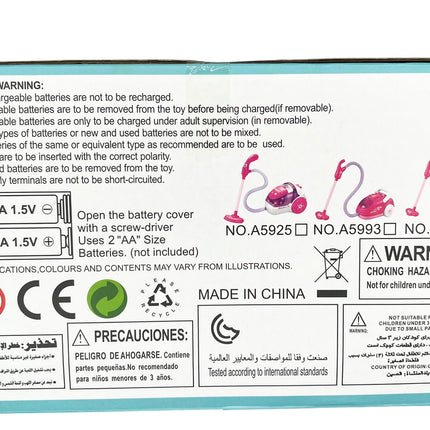 Kids' Vacuum & Cleaning Play Set – Multi-Piece Housekeeping Kit