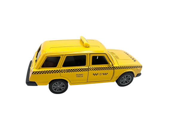 Pull Back Taxi Car
