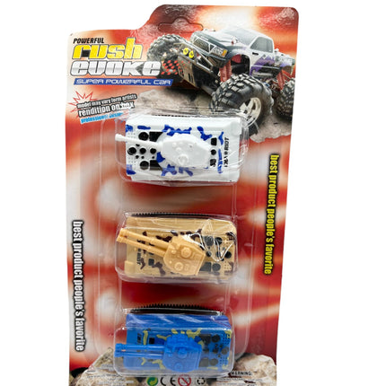 Toy Tanks – 3 Different Colors