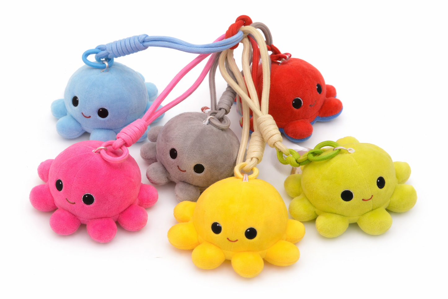 Mini Octopus Plush Hanging Plush Toy - Mix Color