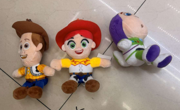 Cartoon Character Plush Toy Set - Mix Color