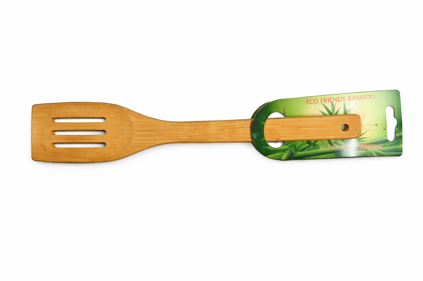 Bamboo Slotted Spoon-30cm