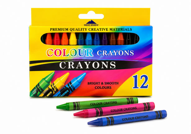 12ct Color crayons