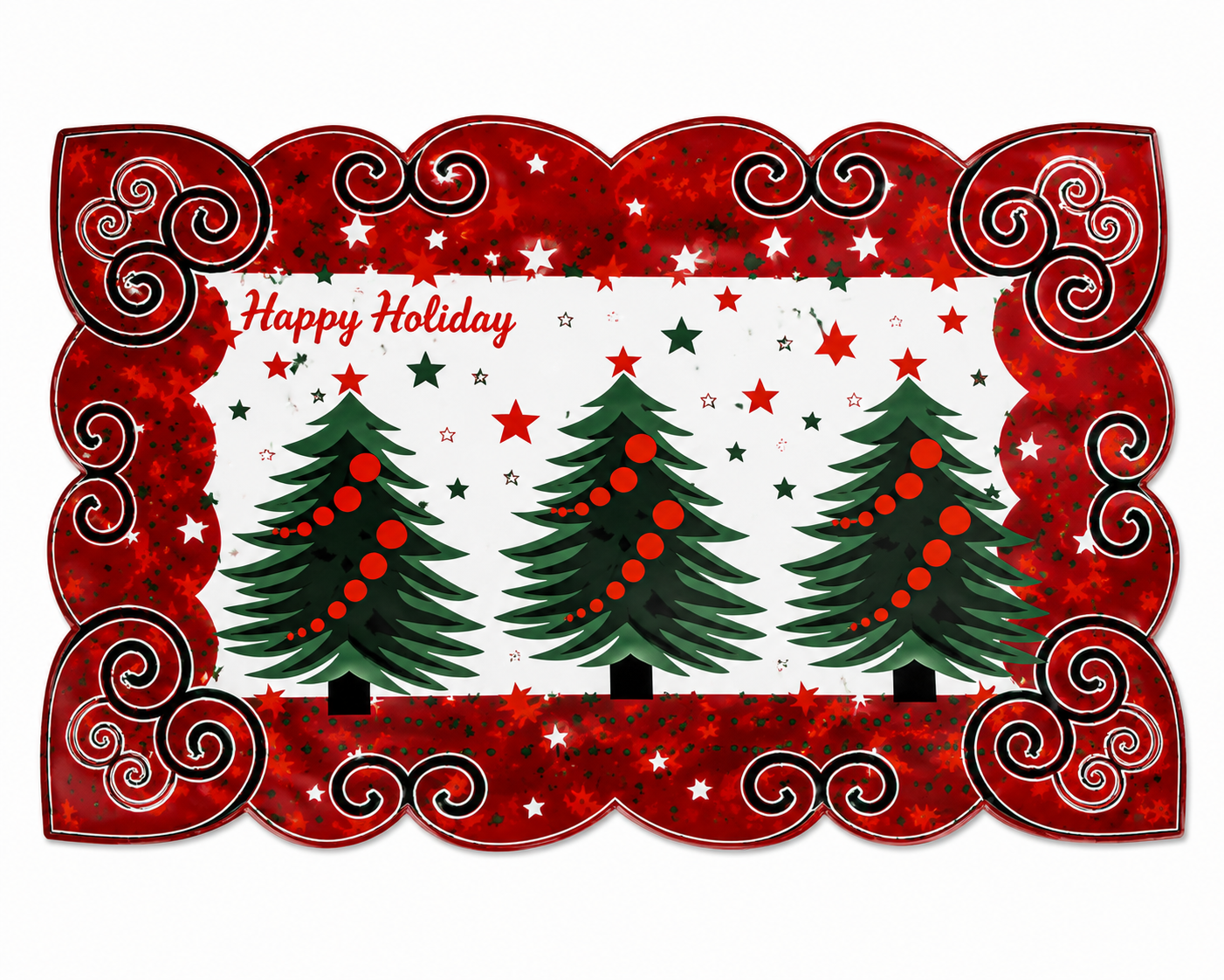 Festive Christmas Table Mat 28 x 42 cm