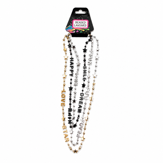 Decorative Beaded Lanyard Necklace