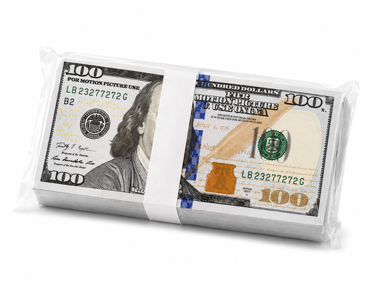 Imitation Prop Money 100PCS Pack – Realistic Fake Money