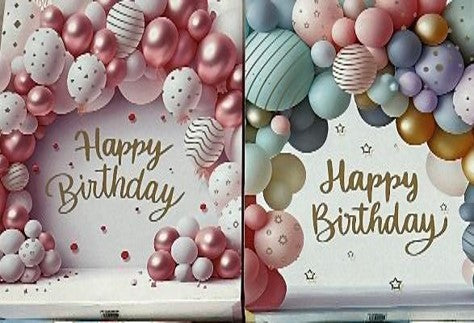 Colorful Birthday Gift Bags - Super Gaint