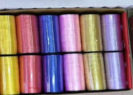 Elegant Touch Ribbons Collection - 90 m * 5mm. Asst colors