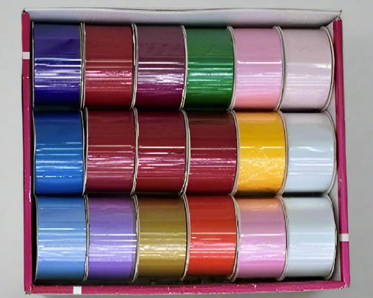 Elegant Touch Ribbons Collection - 3 yards, 0.5 cm. Asst colors