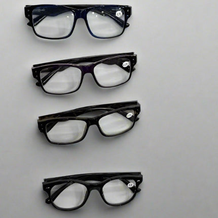Glasses – 3.0-3 Mixed Colors (Mostly Black)