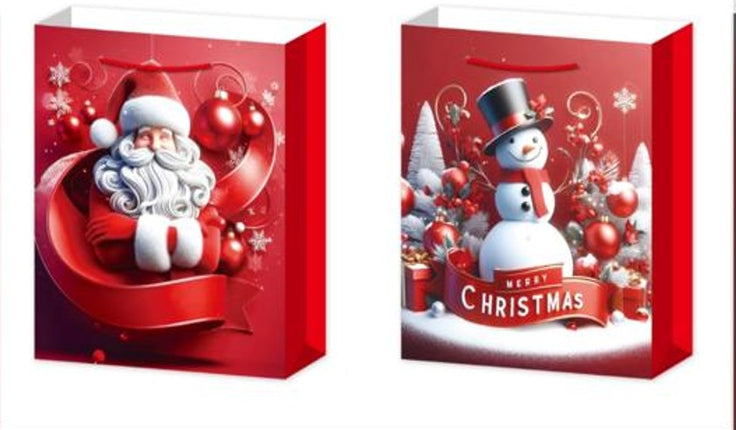 Super Giant Christmas Gift Bag – Holiday Packaging 72 × 50 × 18 cm