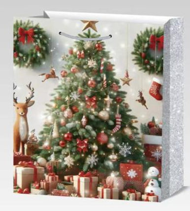 Giant Christmas Gift Bag – Holiday Present Bag 40 × 55 × 15 cm