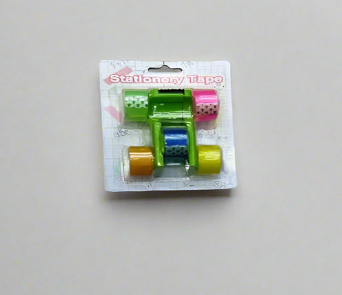 Colored Tape Set - 4 Colors for Crafting and Organizing