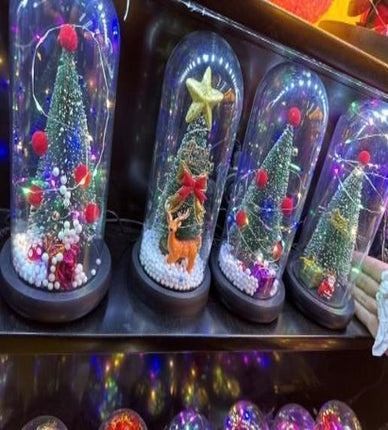 Festive Glow Christmas Lights - Mix of design