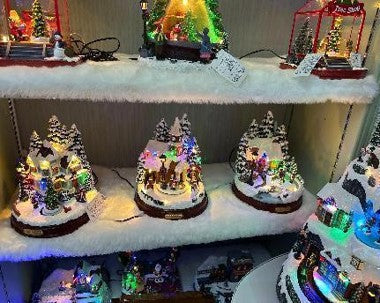 Magical Christmas Spinner Music Box - USB + Battery Operated