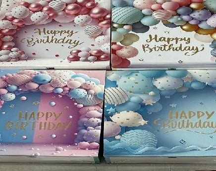 Colorful Birthday Gift Bags - Medium