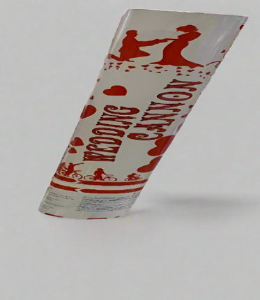 Festive Party Popper - Celebrate in Style - Red Heart