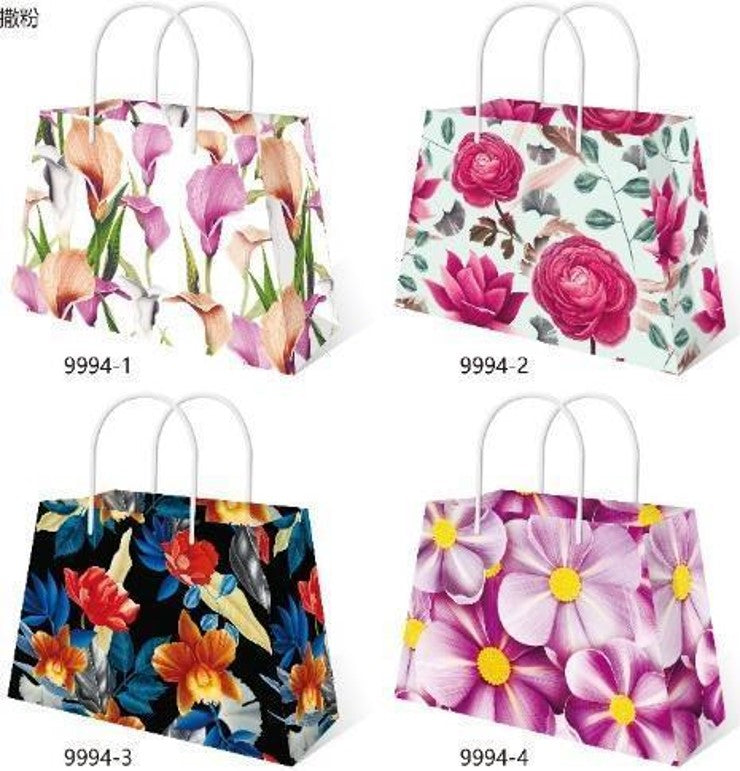Gift bags. Medium Horizontal (MH). 17.5 x 21 x 13.8 cm (approximately 7 x 8 x 1.5 inches).