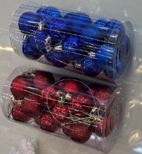 Holiday Bliss Christmas Ornaments Collection - colors