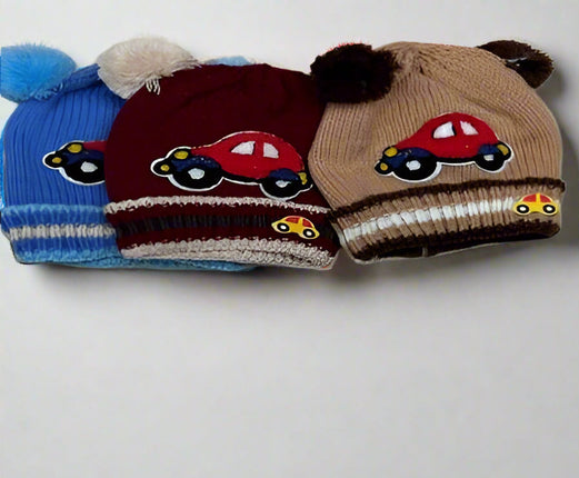 Colorful Mix Beanie with Hook & Hangtag