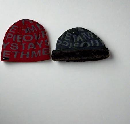 Colorful Mix Beanie with Hook & Hangtag