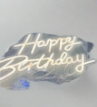 Modern LED Light  - Happy Birthday