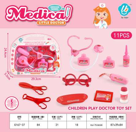 Little Doctor Medical Toy Set – Pretend Play Kit with Tools for Kids