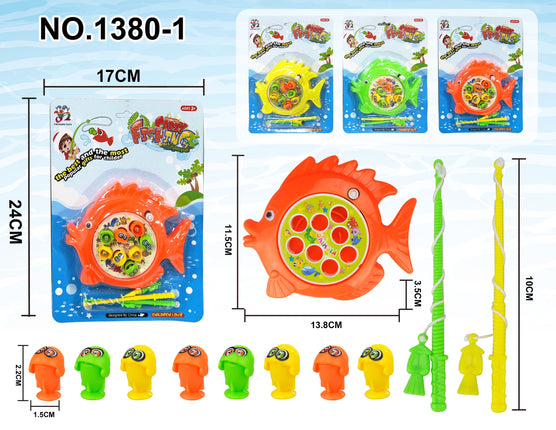 Crazy Fishing Toy Game – Magnetic Catch Set for Kids