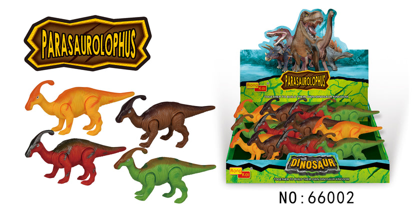 Dinosaur Toy Set - 4 Colors in Display Case