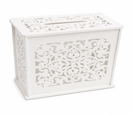 Wooden Wedding Money Box