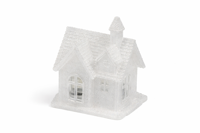 Christmas House Shaped Decoration – Comes with Hang Tag